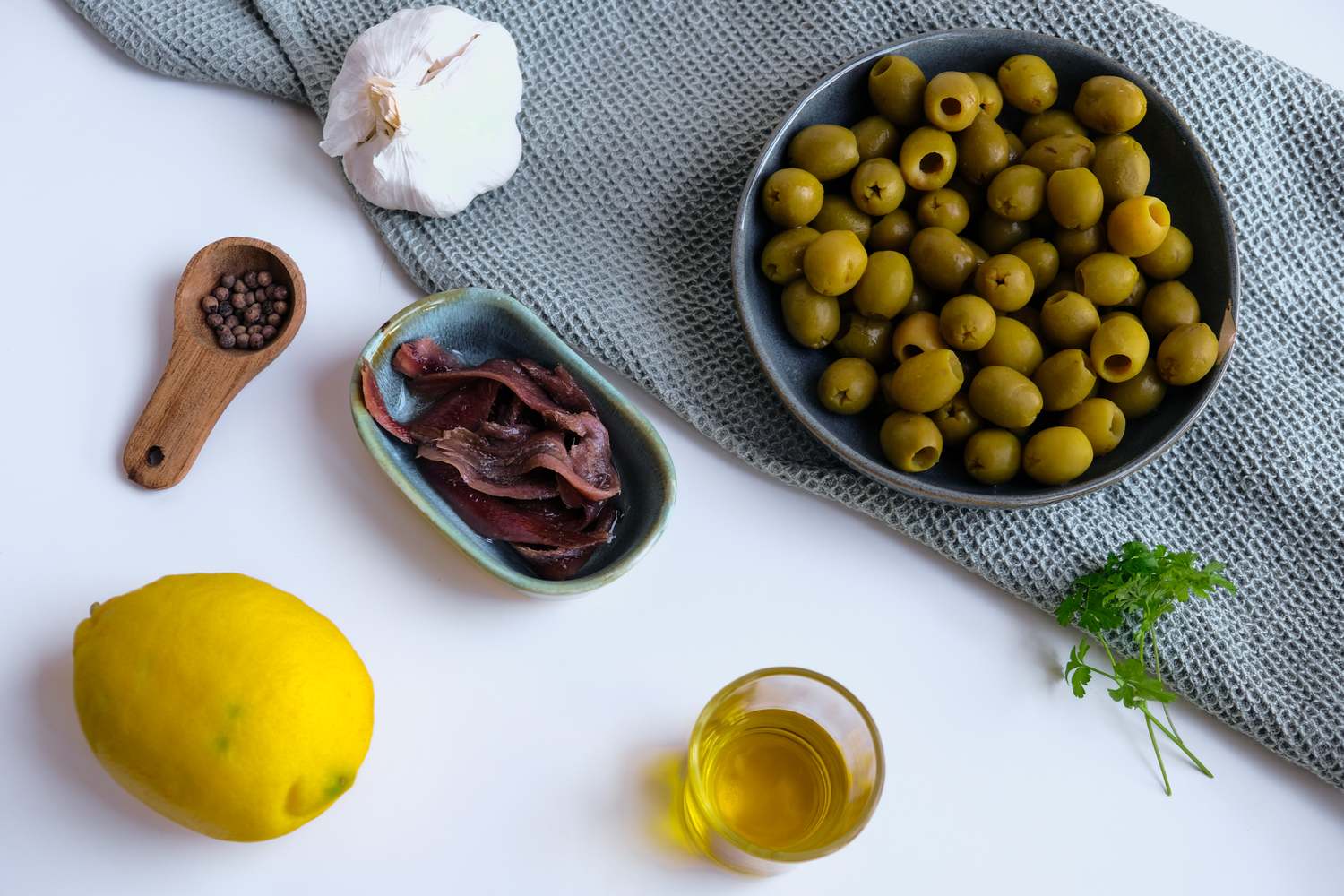 Ingredients Green Olive Tapenade