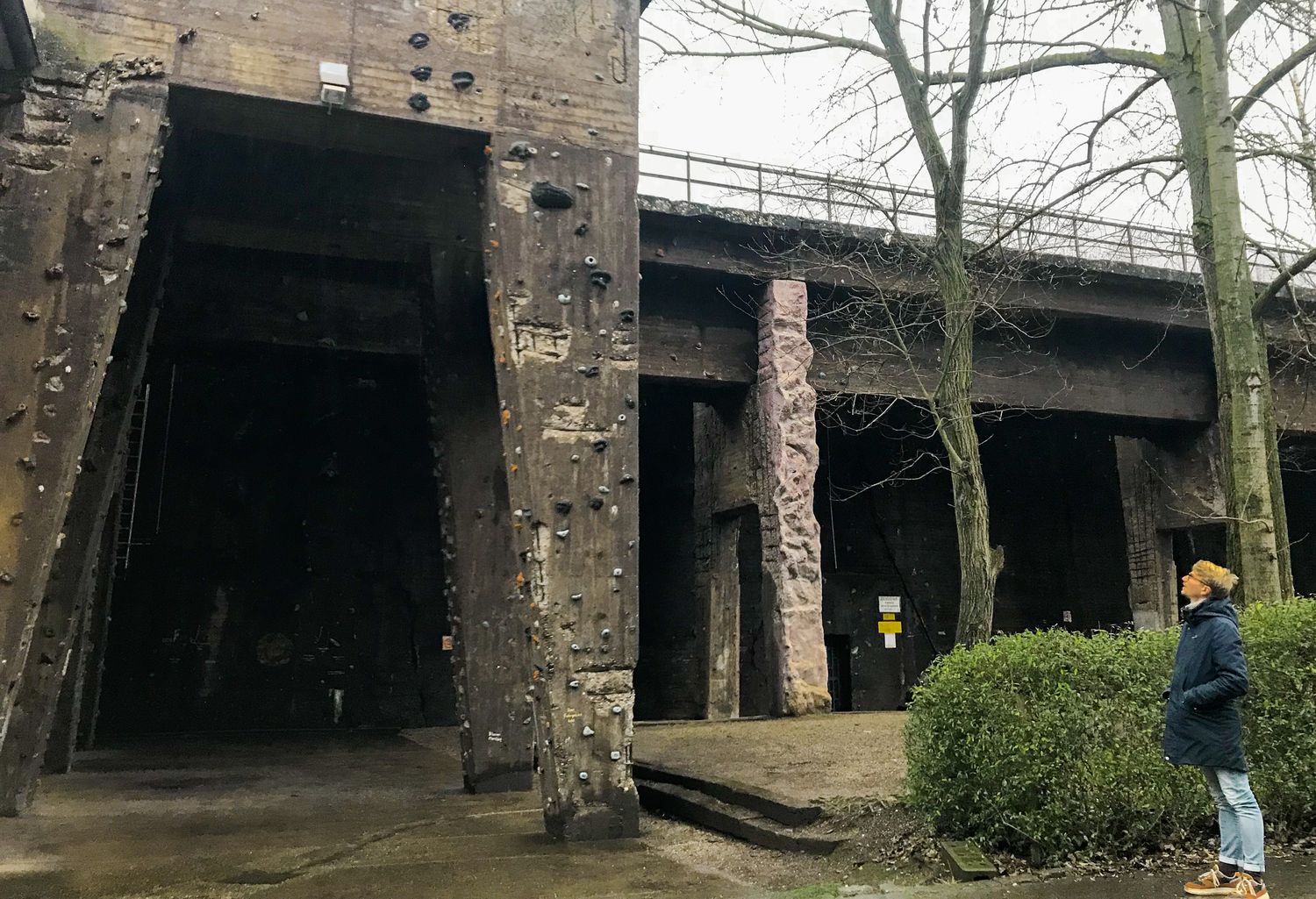 Landschaftspark Duisburg-Nord klimmen